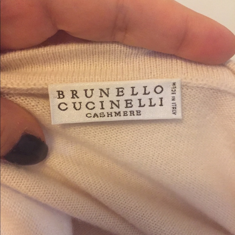 SOLD Brunello cucinelli 100% cashmere sweater - Picture 6 of 8